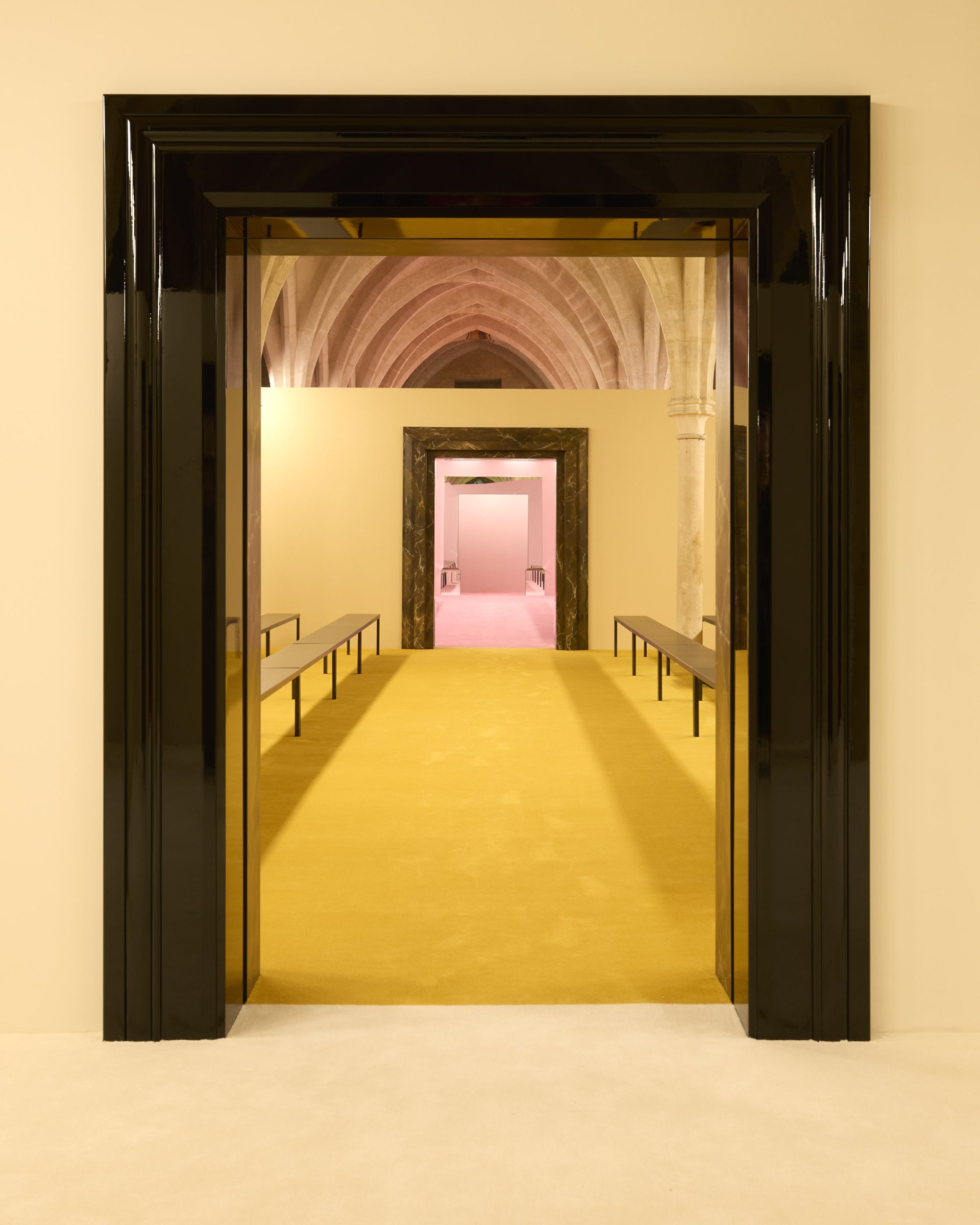 Acne studio show fw26 — set design and set building by LOOPPP, Pantin, Paris (image 5 of 7)