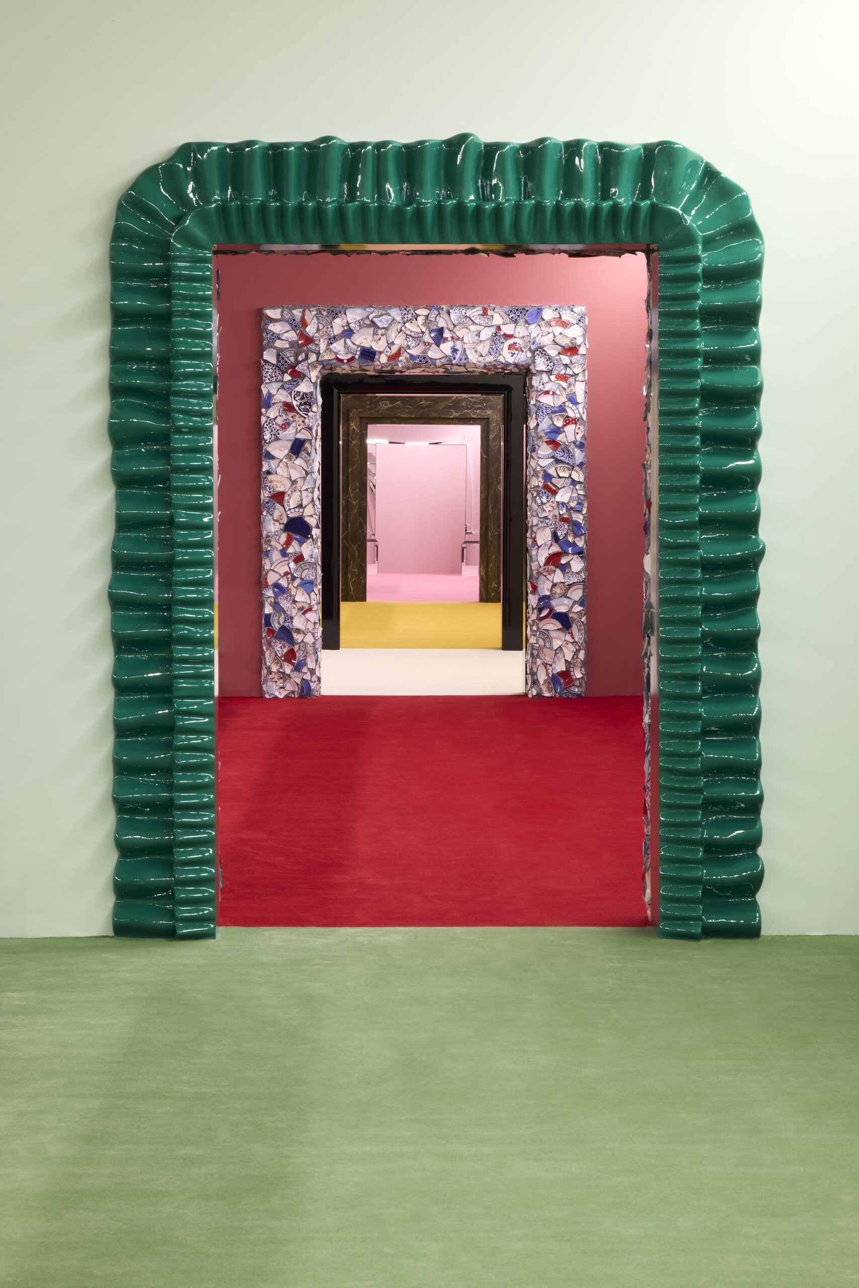 Acne studio show fw26 — set design and set building by LOOPPP, Pantin, Paris (image 1 of 7)
