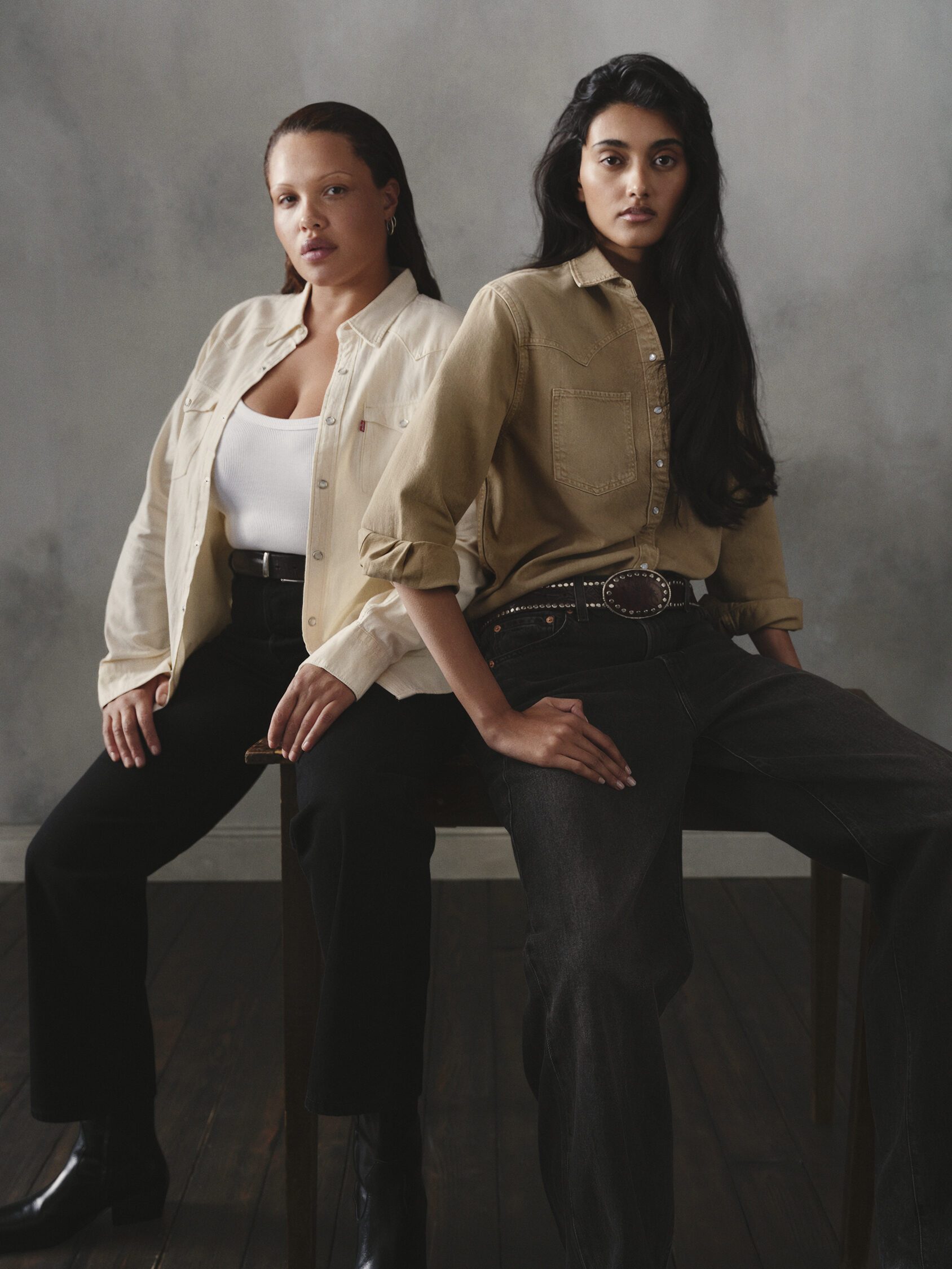 Afra Zamara – Vogue x Levis — set design and set building by LOOPPP, Pantin, Paris (image 4 of 6)