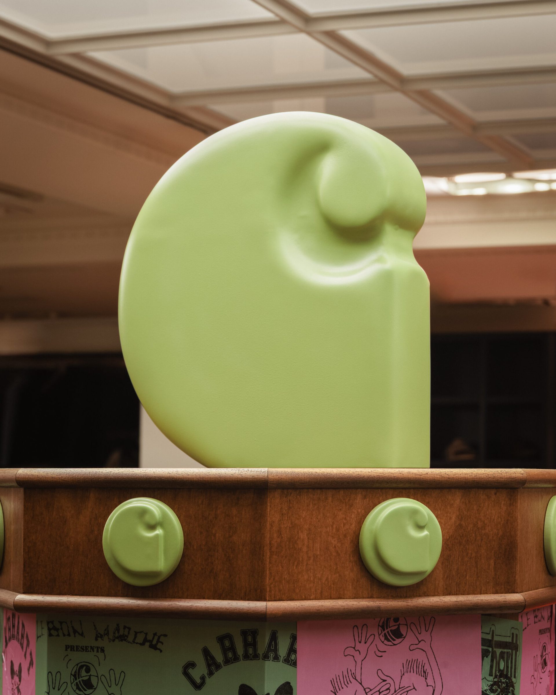 Carhartt - Le bon marché — set design and set building by LOOPPP, Pantin, Paris (image 7 of 7)